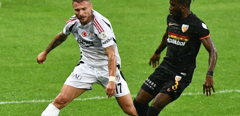 Beşiktaş, Kayserispor’u 2-0 mağlup ederek 3 puanın sahibi oldu